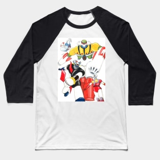 MazingerZ TAI Jeeg Baseball T-Shirt